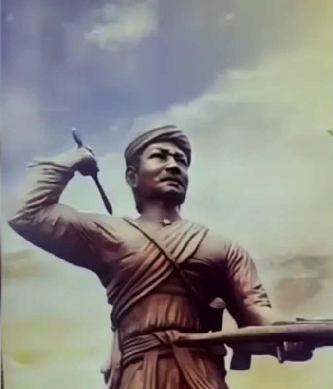 Bir Raghab Moran Statue